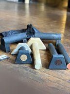 RoughRoad 2" Diameter Thick Grip Luxury Business Travel Bundle