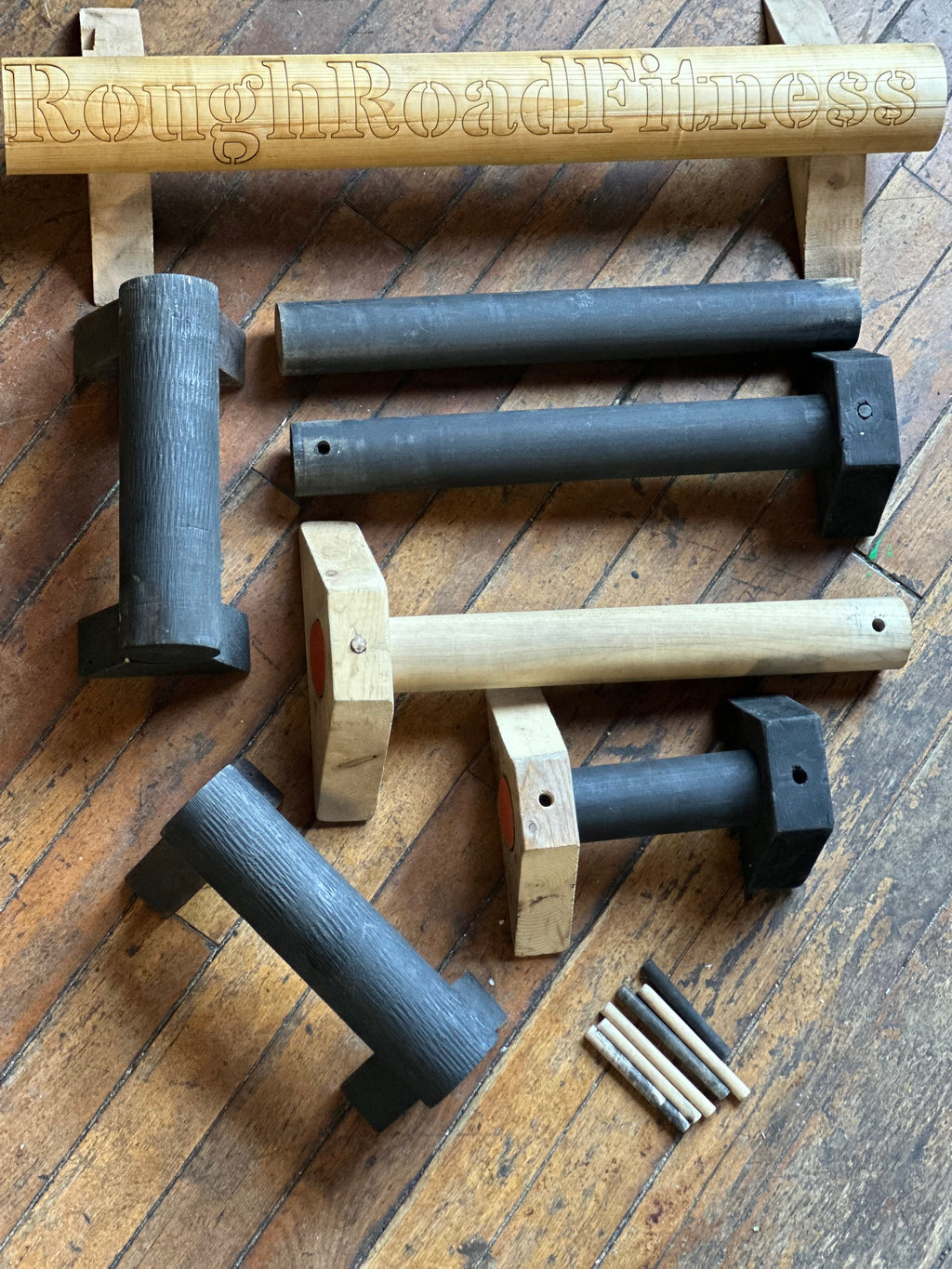 RoughRoad 2" Diameter Thick Grip Luxury Business Travel Bundle