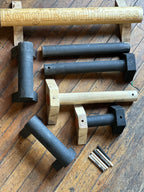 RoughRoad 2" Diameter Thick Grip Luxury Business Travel Bundle